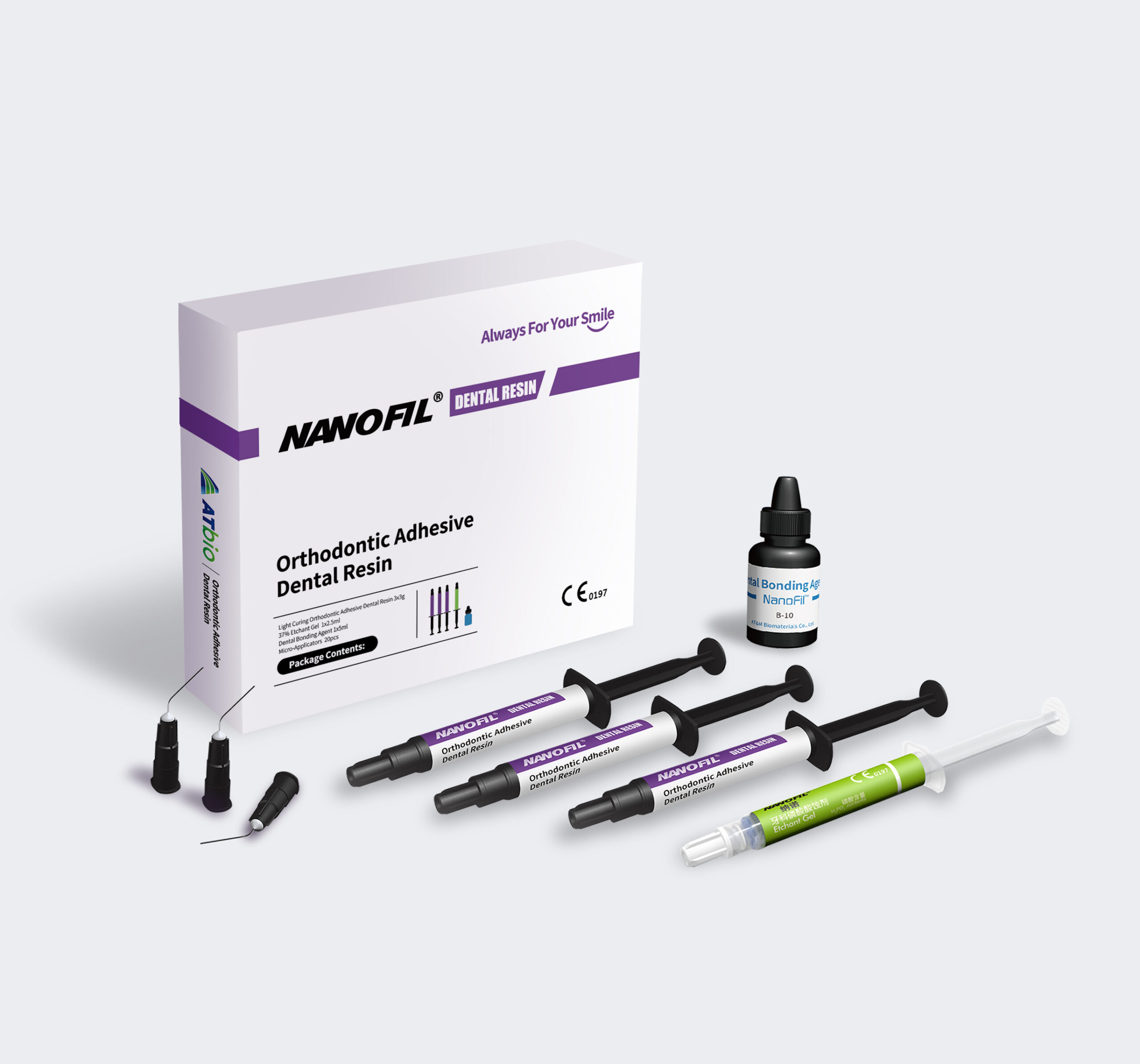 Nanofil kit de collage orthodontique